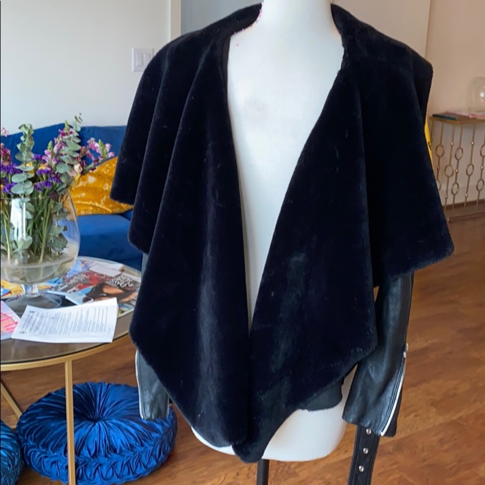 Bcbg Maxazria Leather shearling